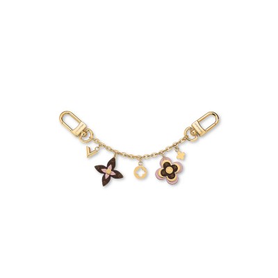 LOUIS VUITTON BLOOMING FLOWERS CHAIN BAG CHARM M01414